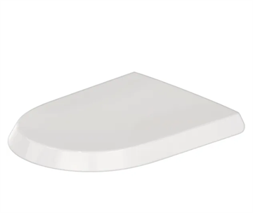 Duravit Qatego toiletsæde med SoftClose, rustfri stål hængsler